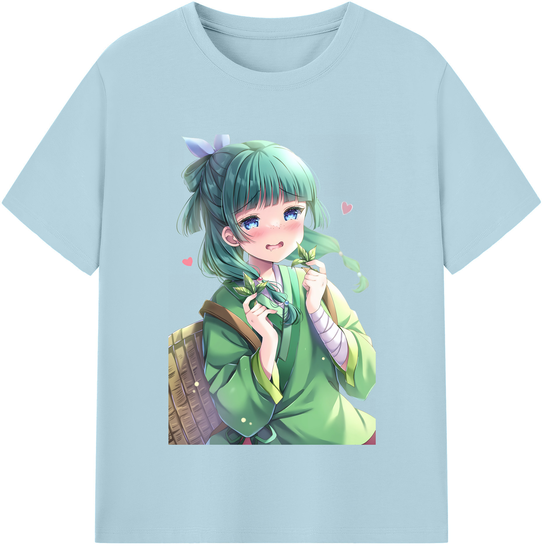 （画像用） 薬屋のひとりごと The Apothecary Diaries 綿100％半袖Tシャツ（フロントプリント）